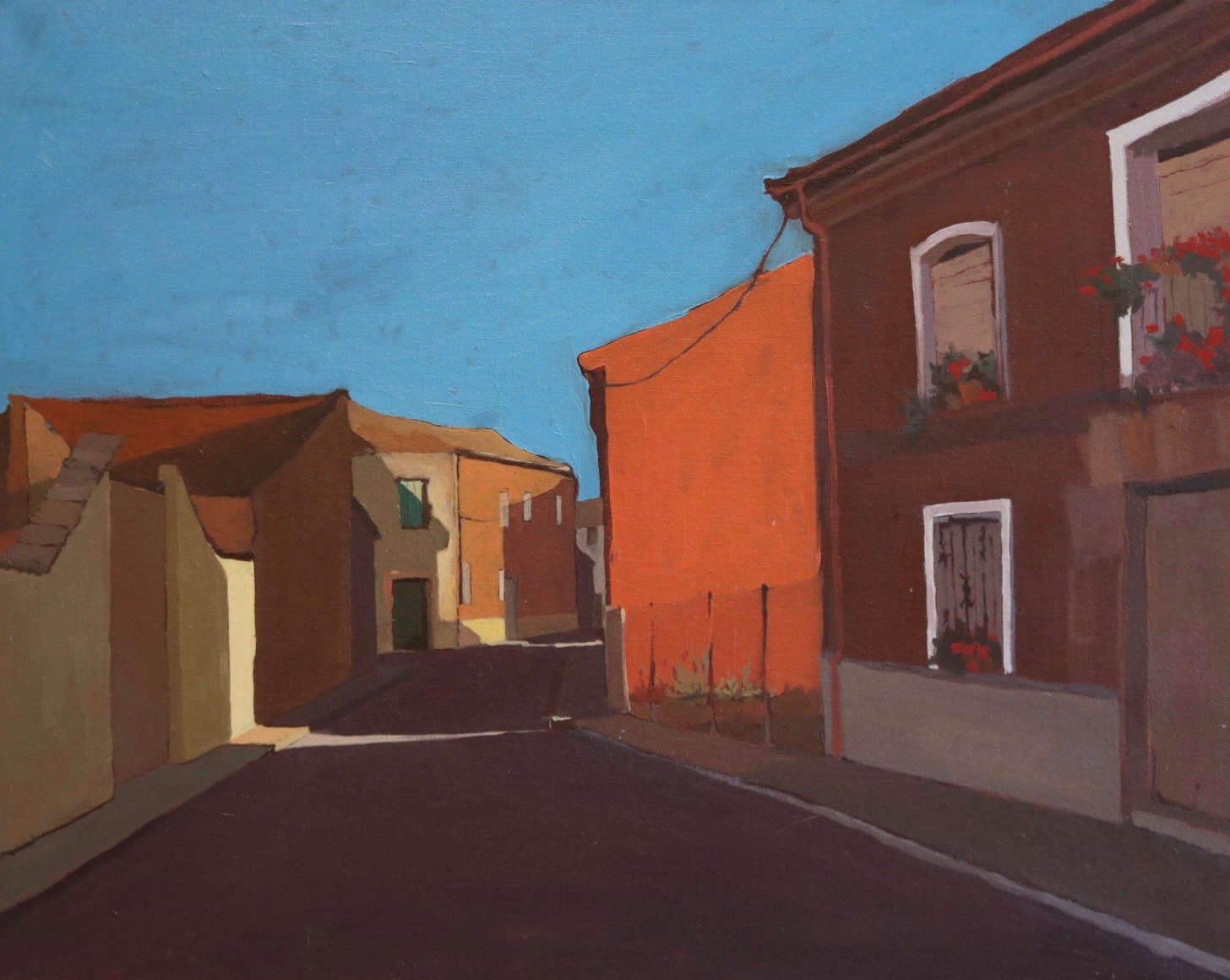 Itero de la Vega, oil on canvas, 20”x24”, 2018