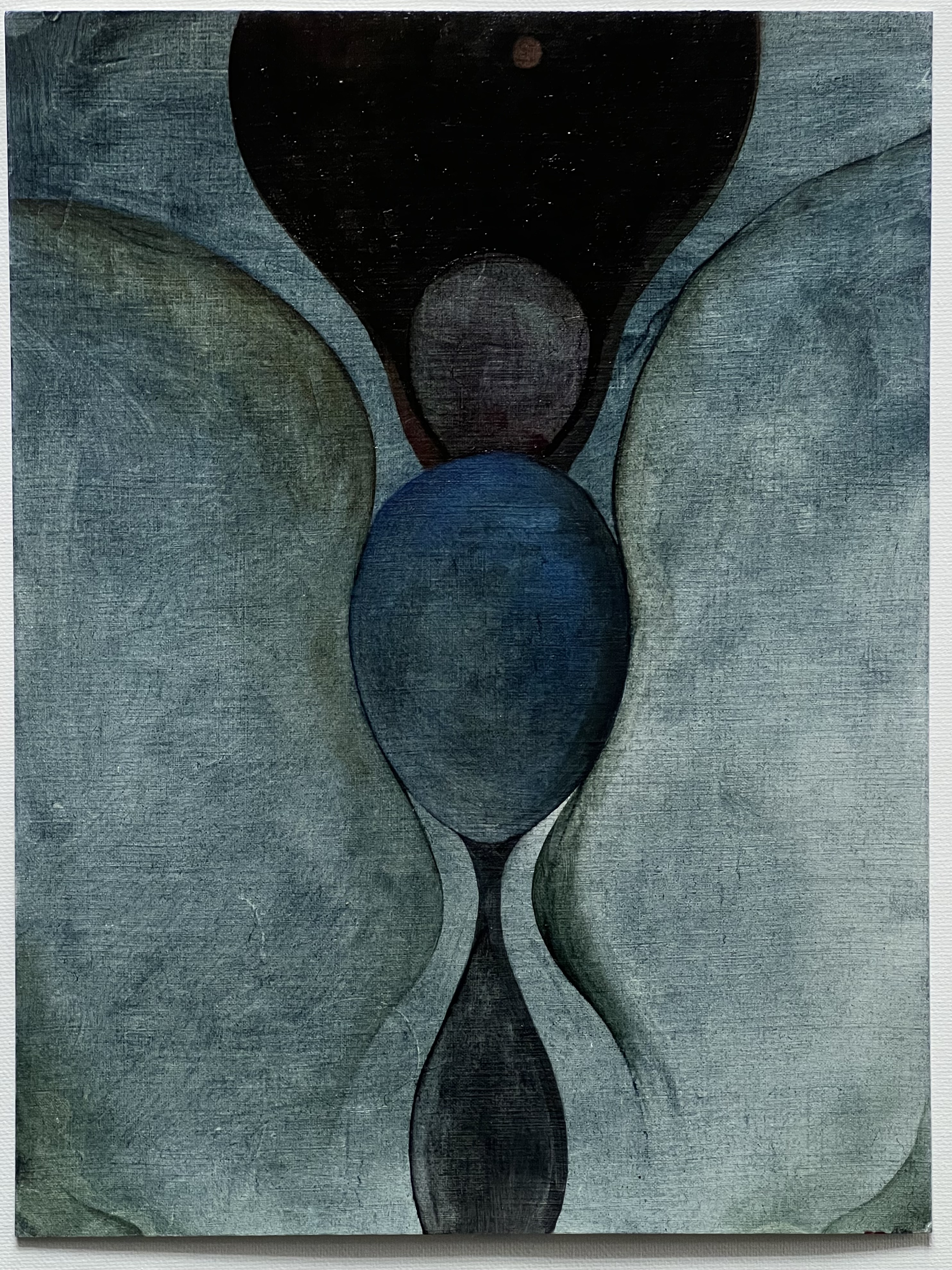 My Moon, oil on paper, 8”x10”, 2023