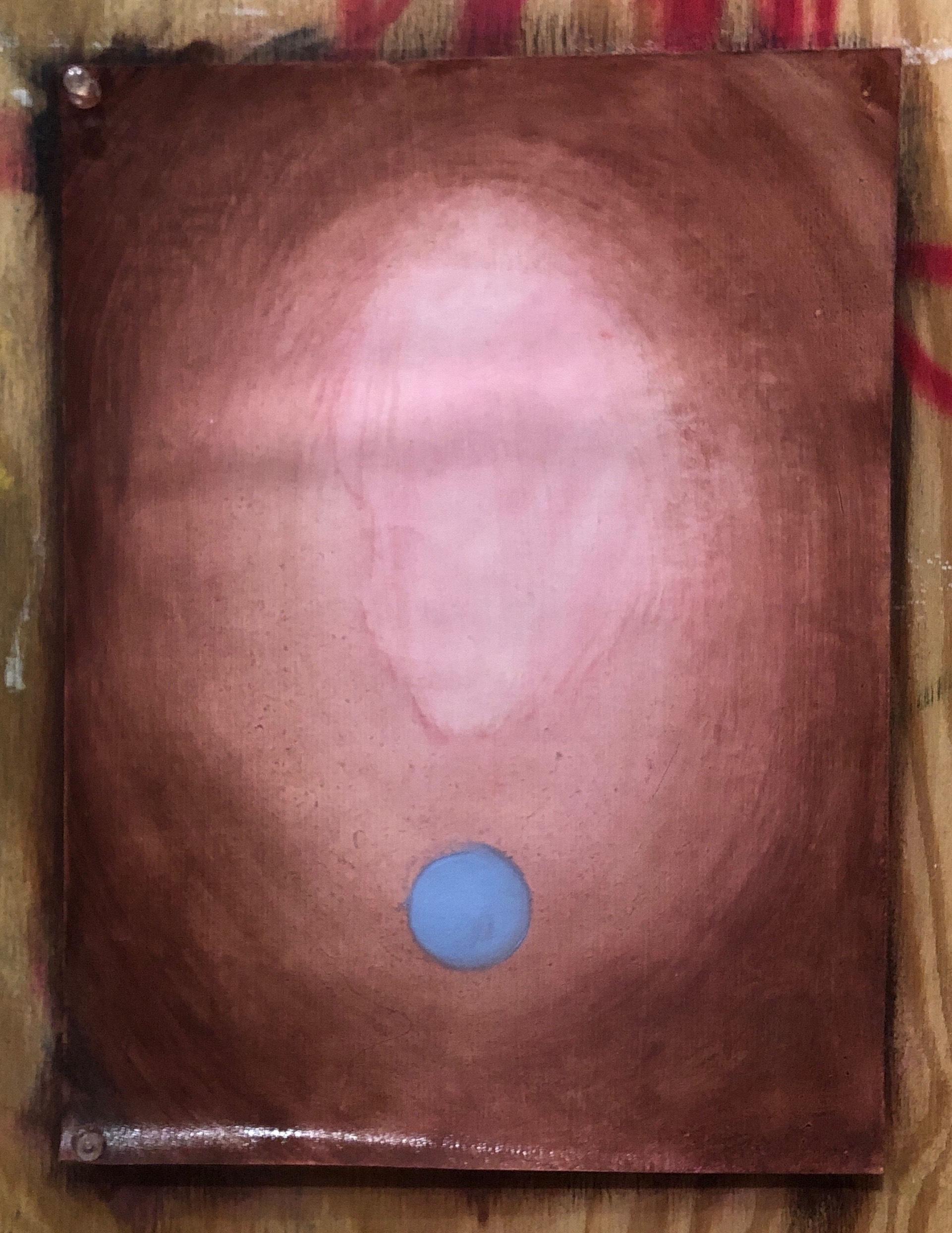 Hollow 2, oil on paper, 8”x10”, 2020